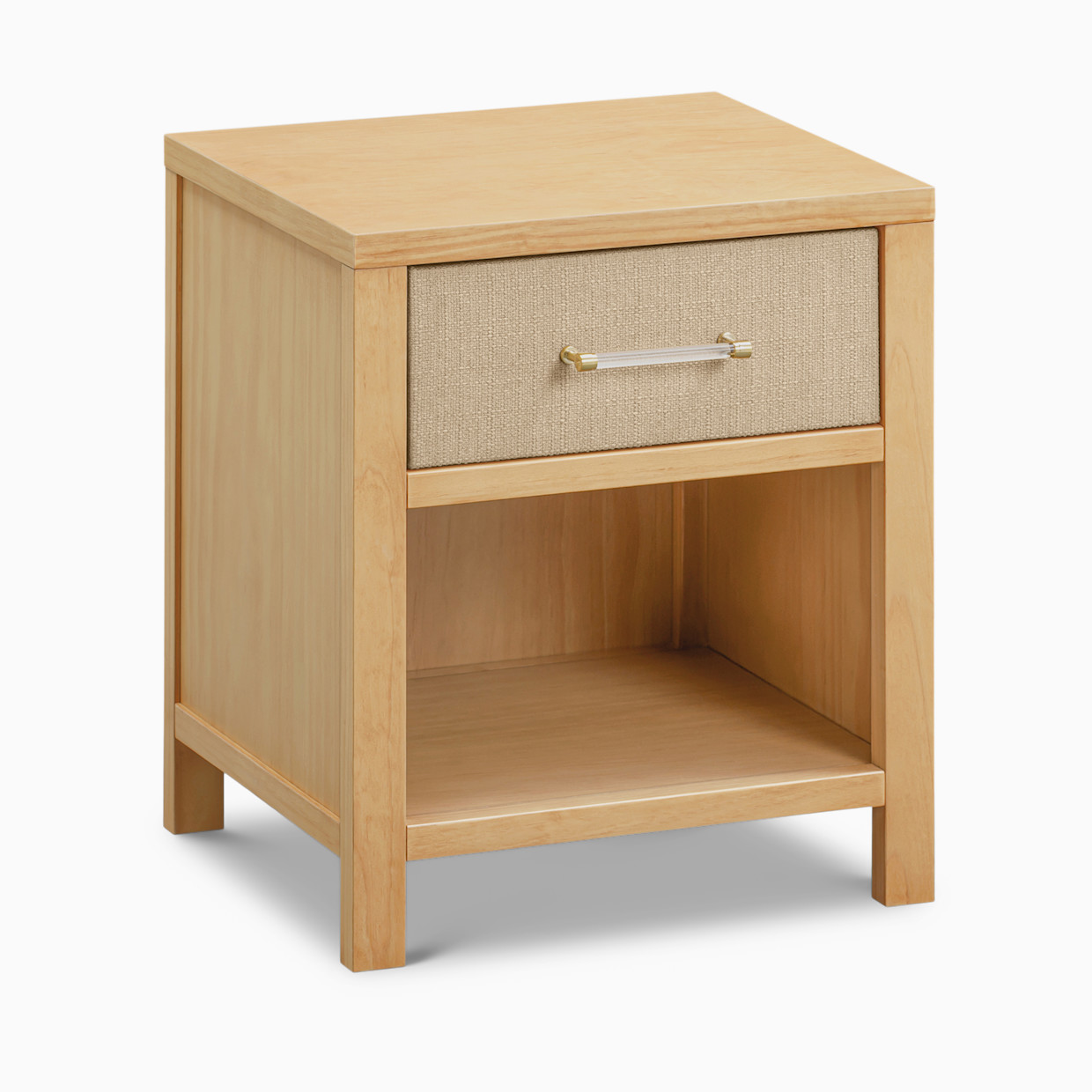 Namesake Eloise Assembled Nightstand - Honey And Performance Sand Eco-Weave.