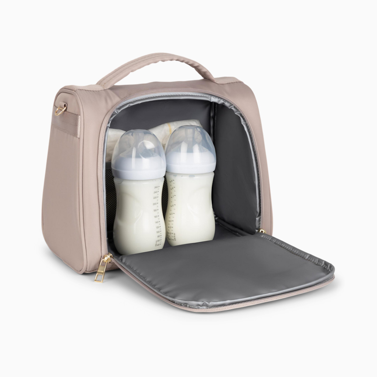 JUJUBE The Insulated Bottle Bag - Taupe.