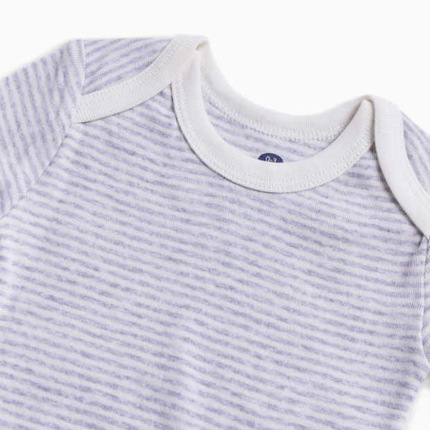 Small Story Organic Cotton Long-Sleeve Solid Bodysuits (5 Pack).