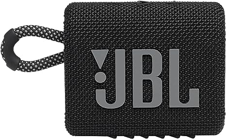 JBL JBL Go 3: Portable Speaker with Bluetooth, Built-in Battery, Waterproof and Dustproof Feature - Black - GO3.