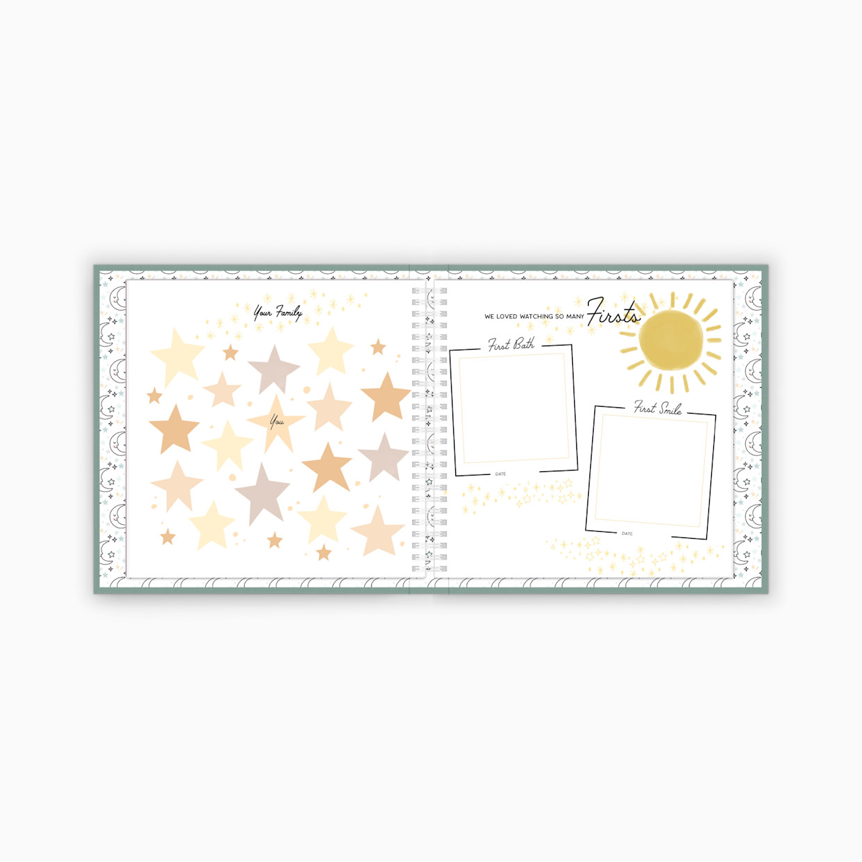 Lucy Darling Luxury Memory Book - Celestial Skies.