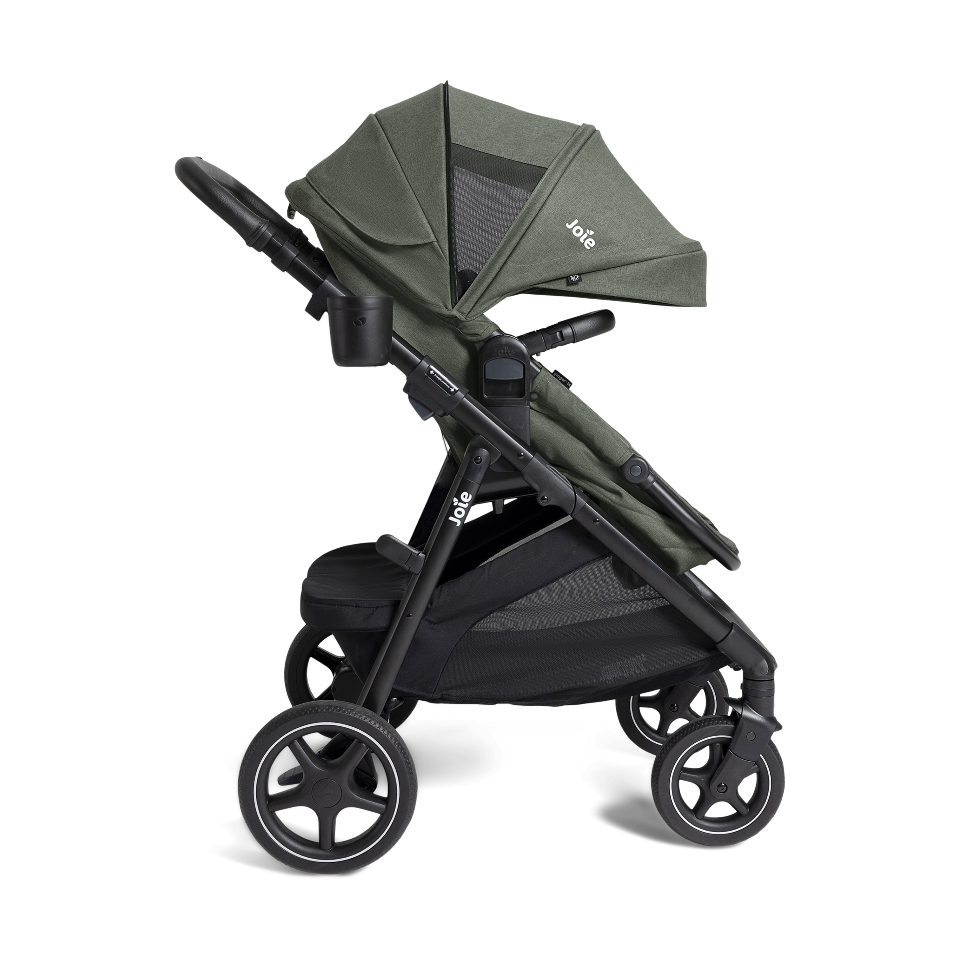 Joie Ginger LX Height-Adjustable Pramette Stroller - Evergreen.