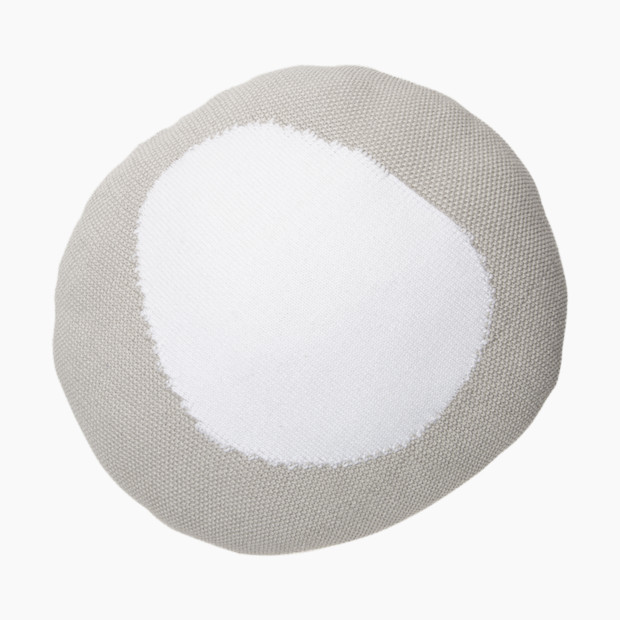 Lorena Canals Knitted Cushion Bonbon - Grey   White.