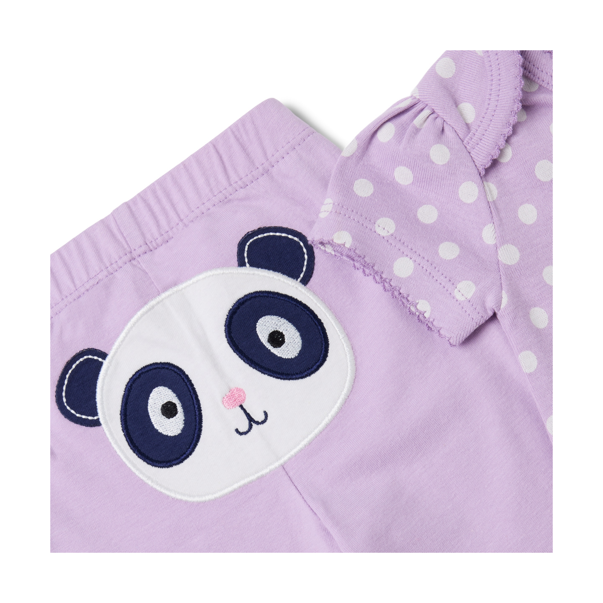 Small Story 3 Piece Hoodie Set - Dottie Panda, 0-3 M.