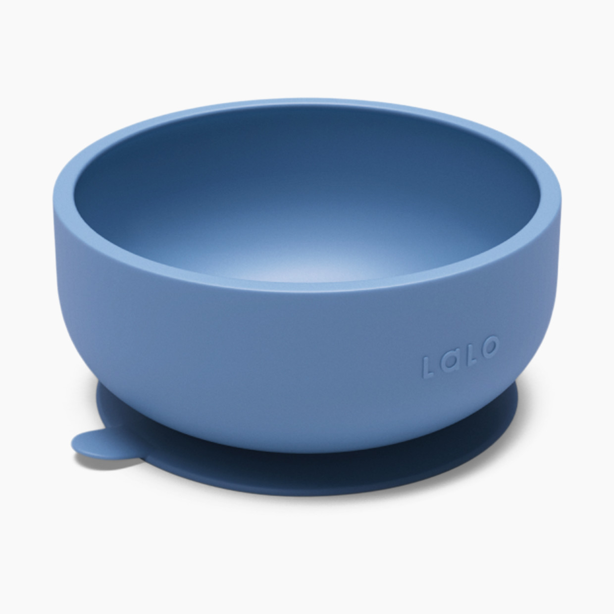 Lalo Suction Bowl - Blueberry, 1.