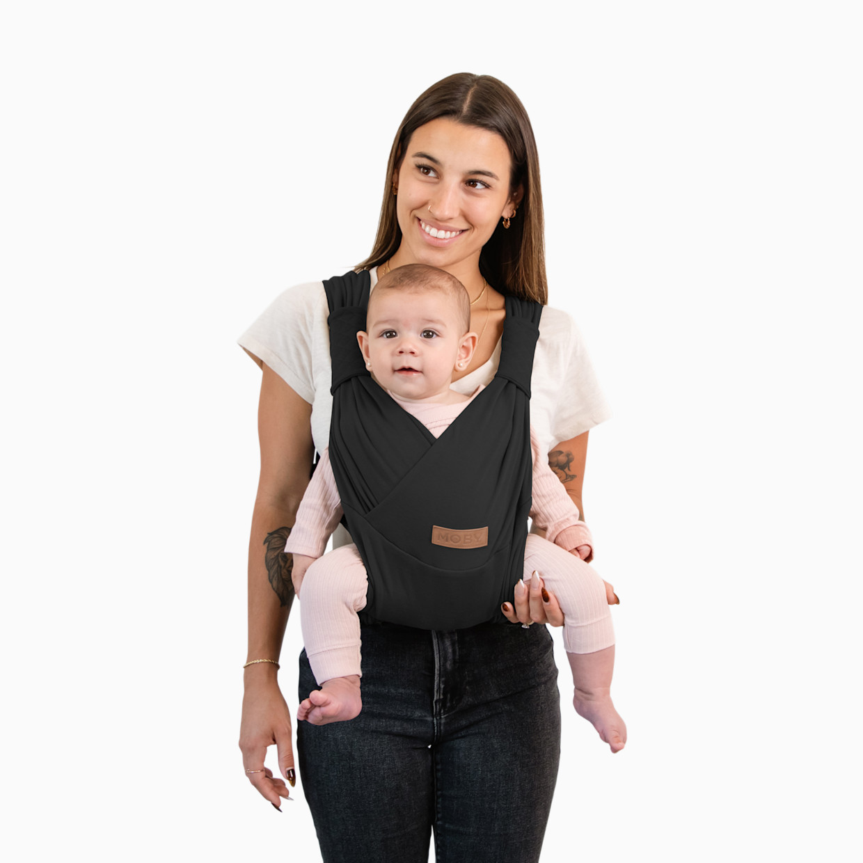Moby Duet Hybrid Buckle Wrap Carrier - Dusk.