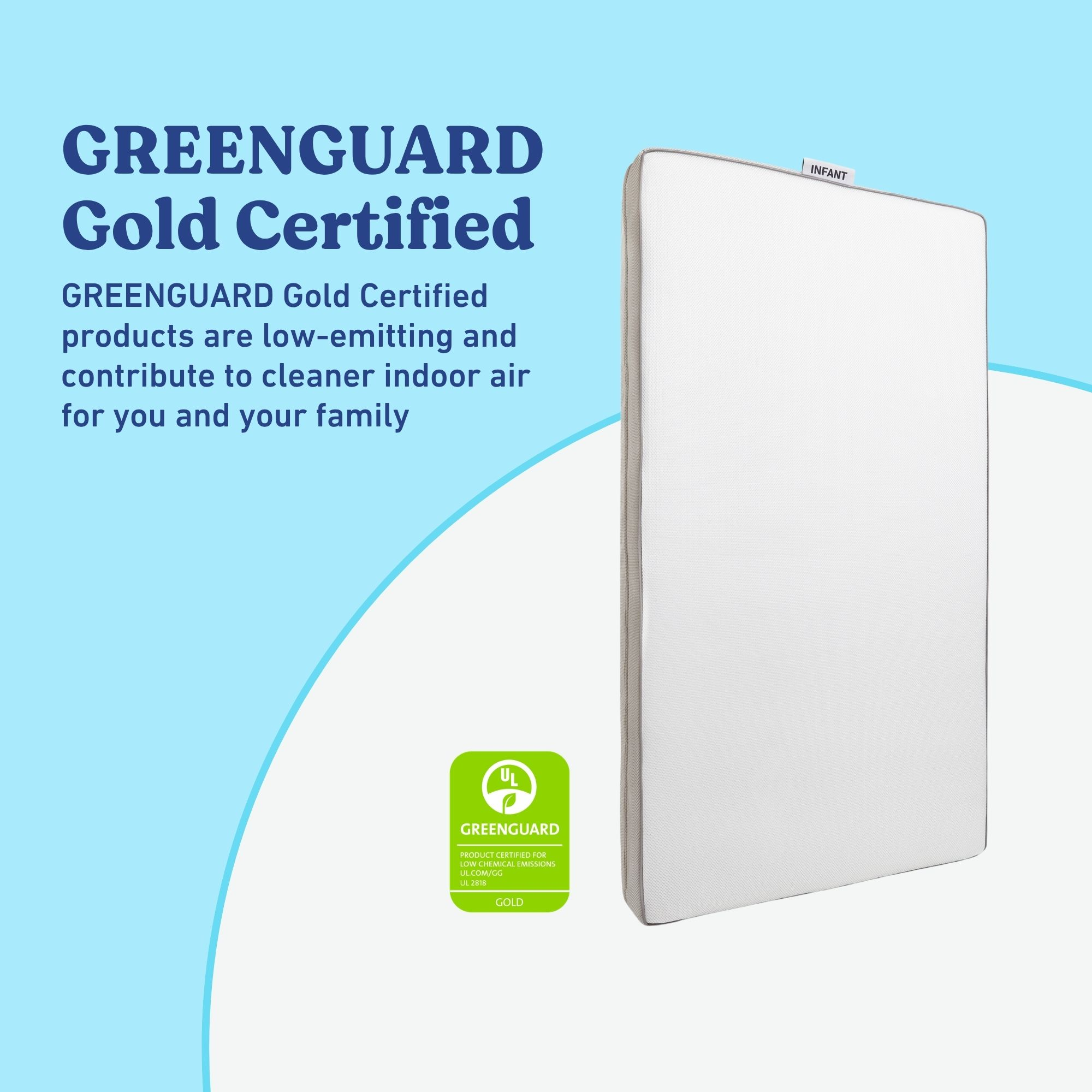 Graco Essentials 6-Inch Mesh Dual-Sided Crib & Toddler Mattress.