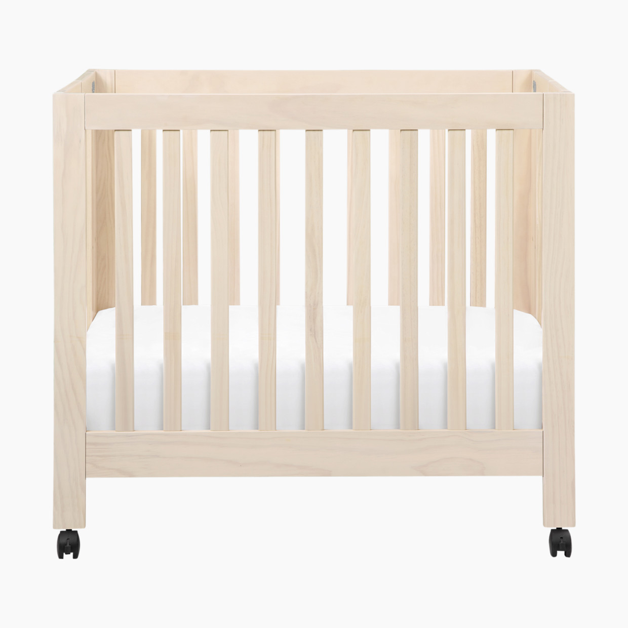 babyletto Origami Mini Crib Washed Natural Babylist Shop