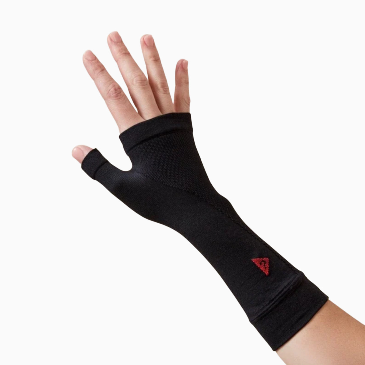 TheRY The Helping Hand Wrist Compression Sleeve - Pair - Black, X-Large.