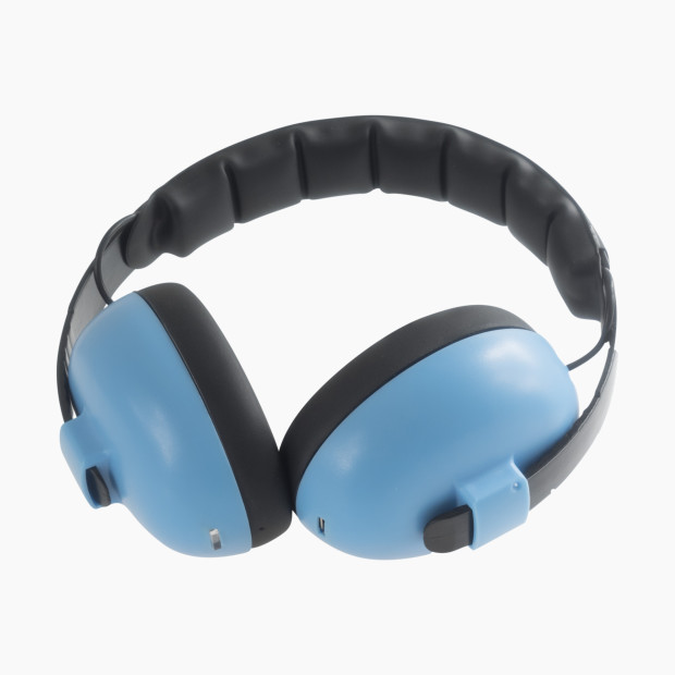 Baby Banz Safe 'N Sound Earmuffs with Bluetooth - Sky Blue.