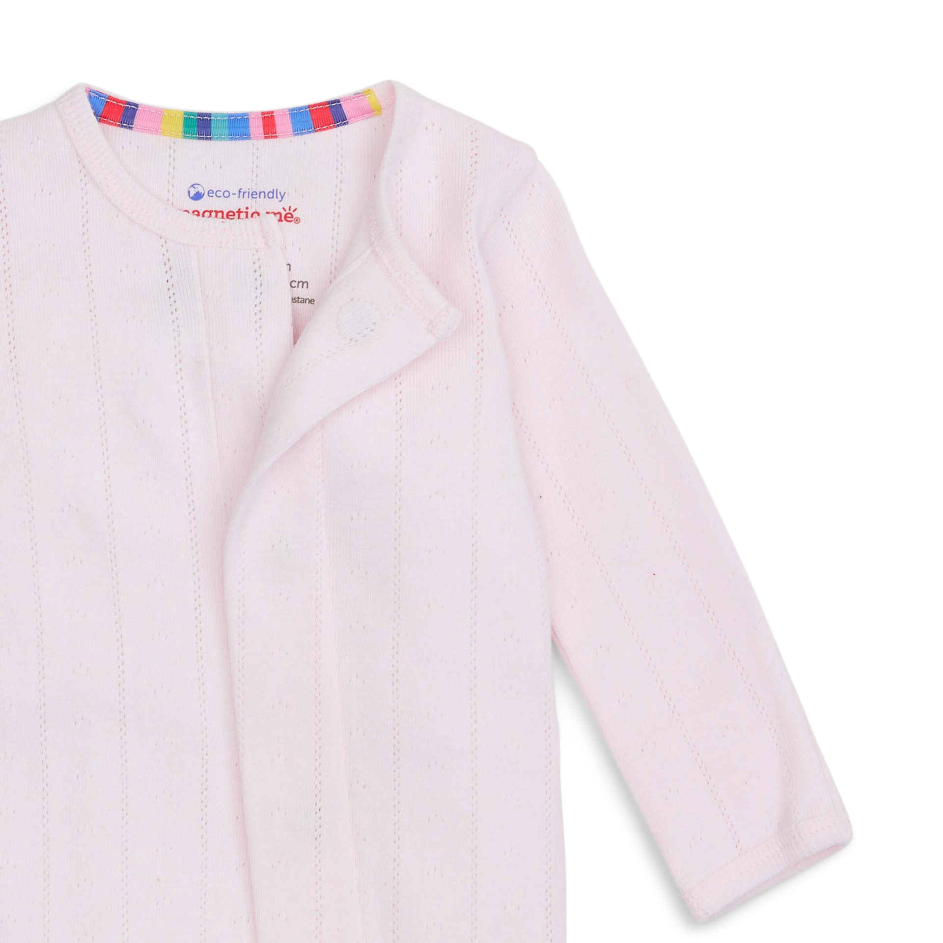 Magnetic Me Pointelle Organic Cotton Footie.