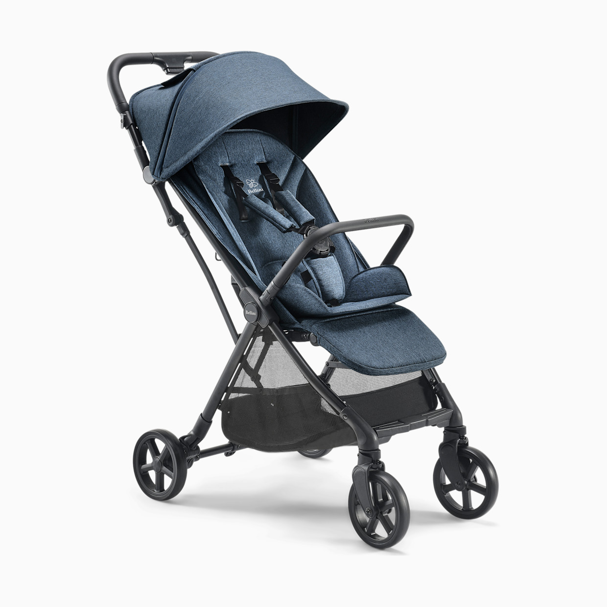 Bellini Juno Compact Auto-Folding Stroller - Denim.