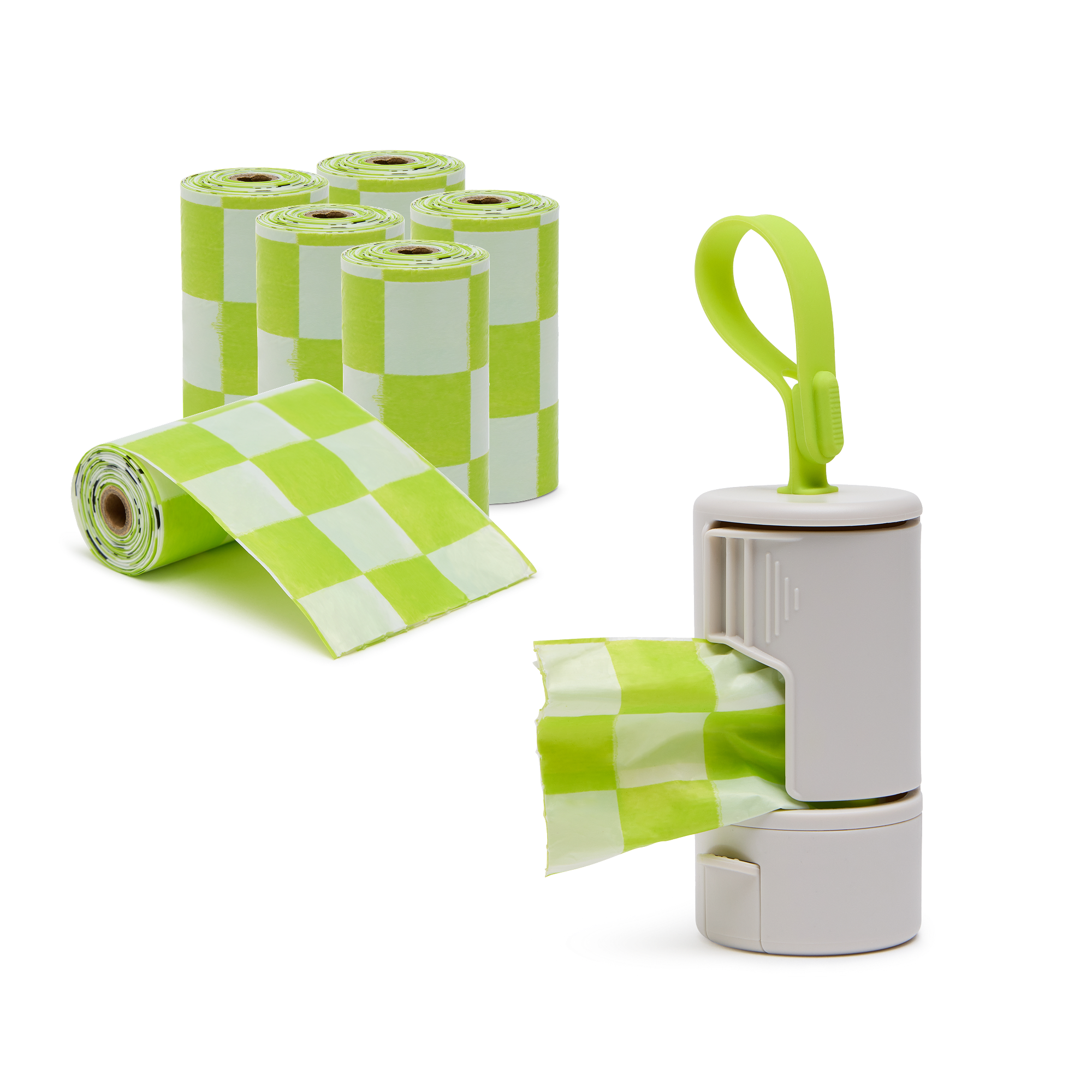 Sprucely On-the-Go Diaper Bag Dispenser with Refills Bundle.