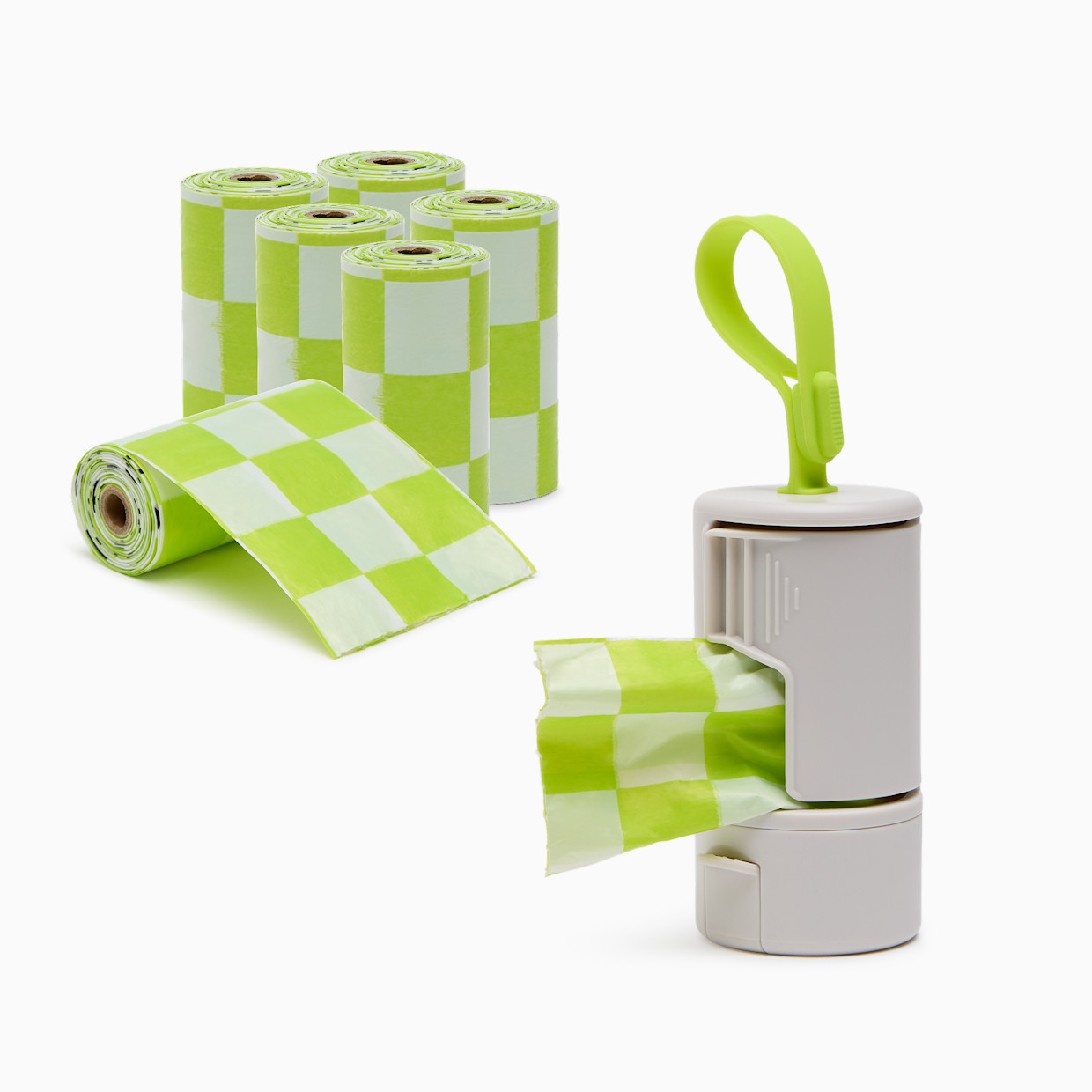 Sprucely On-the-Go Diaper Bag Dispenser with Refills Bundle - Oat/Acid Check, Fragrance Free.