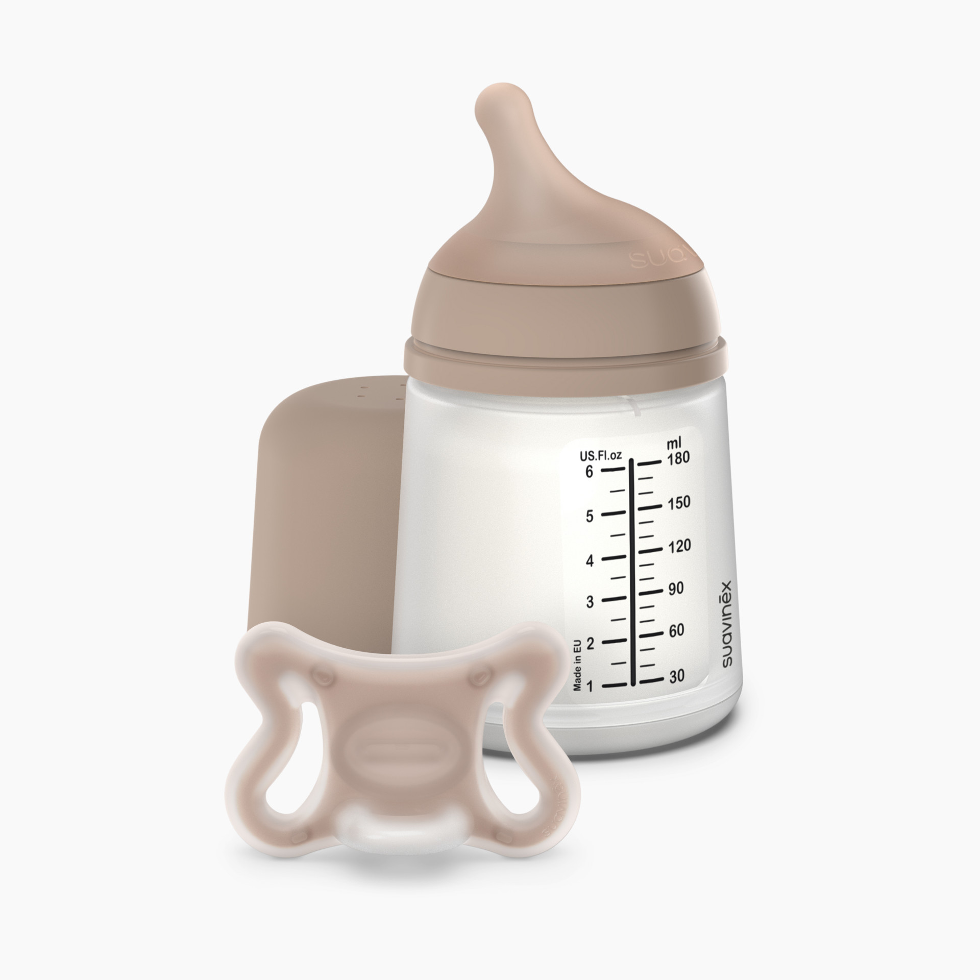 Suavinex Zero Zero Special Breastfeeding Bottle 180ml One Size