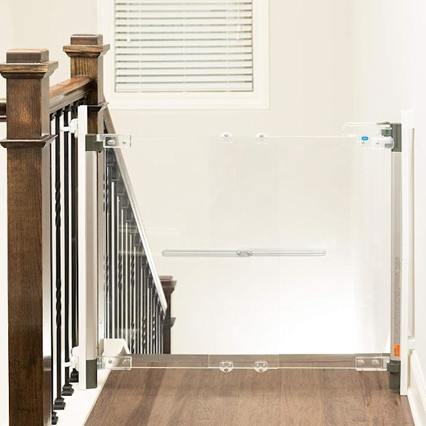 Qdos Safety Crystal Designer Baby Gate.