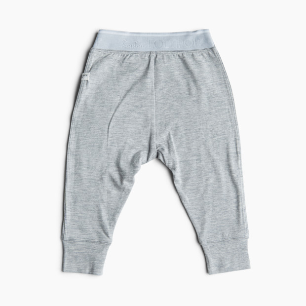 Loulou Lollipop Baby Pants - Heather Grey, 18-24 Months.