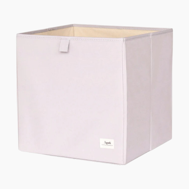 3 Sprouts Recycled Storage Box - Light Grey.