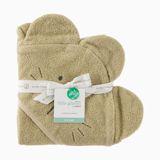 Carter's Organic Cotton Towel.