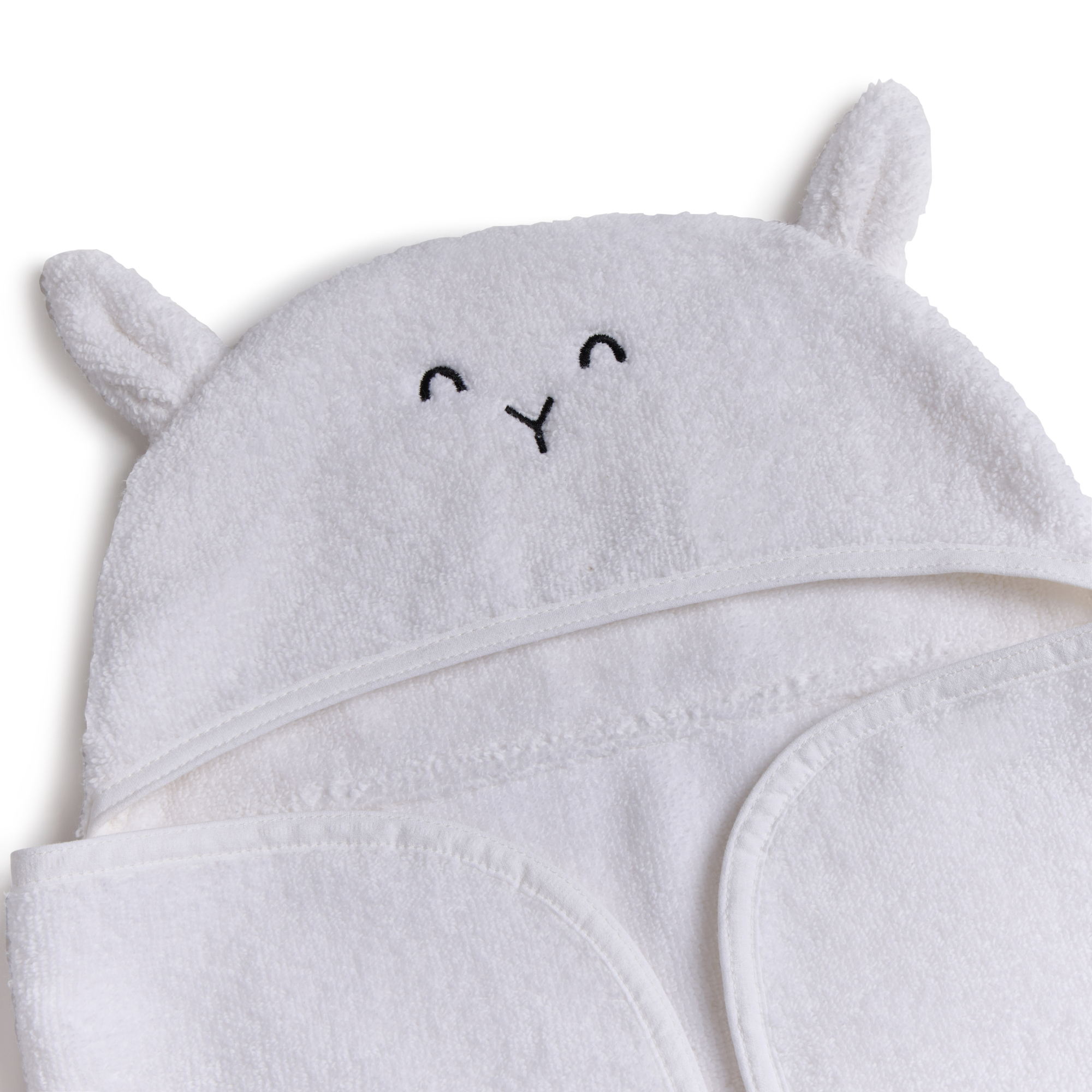 Tiny Kind Cozy Critter Organic Towel.