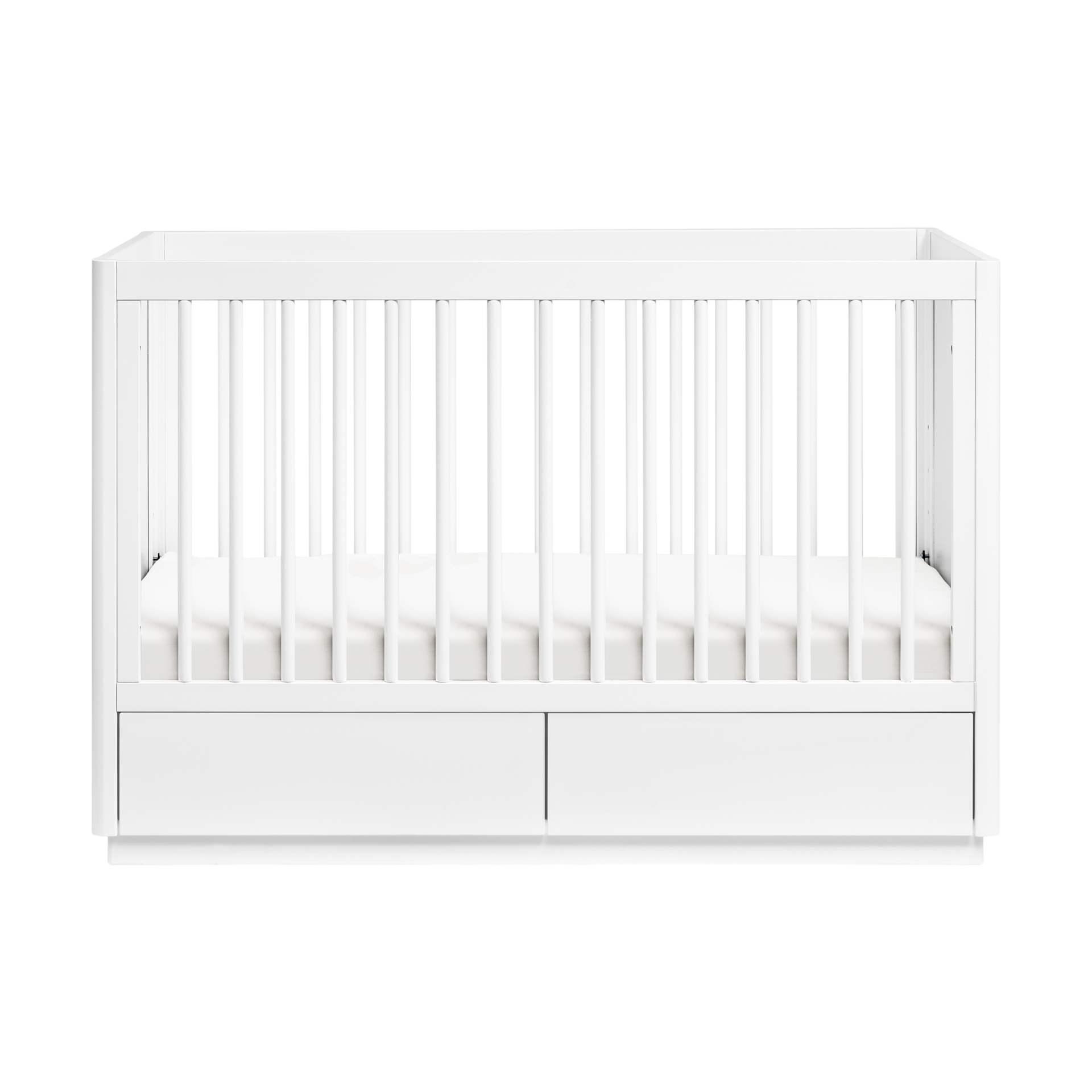  Bento 3-in-1 Storage Crib with Toddler Bed Conversion Kit.