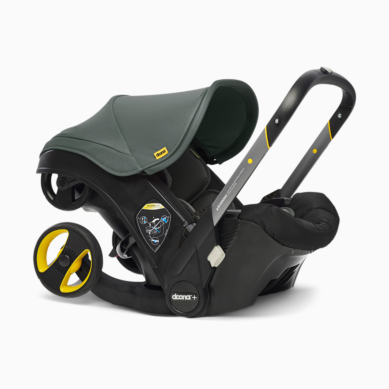 Doona Infant Car Seat & Stroller - Slate Green.