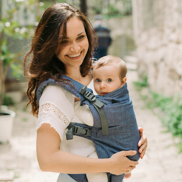 Boba X Soft Structured Baby Carrier - Chambray.