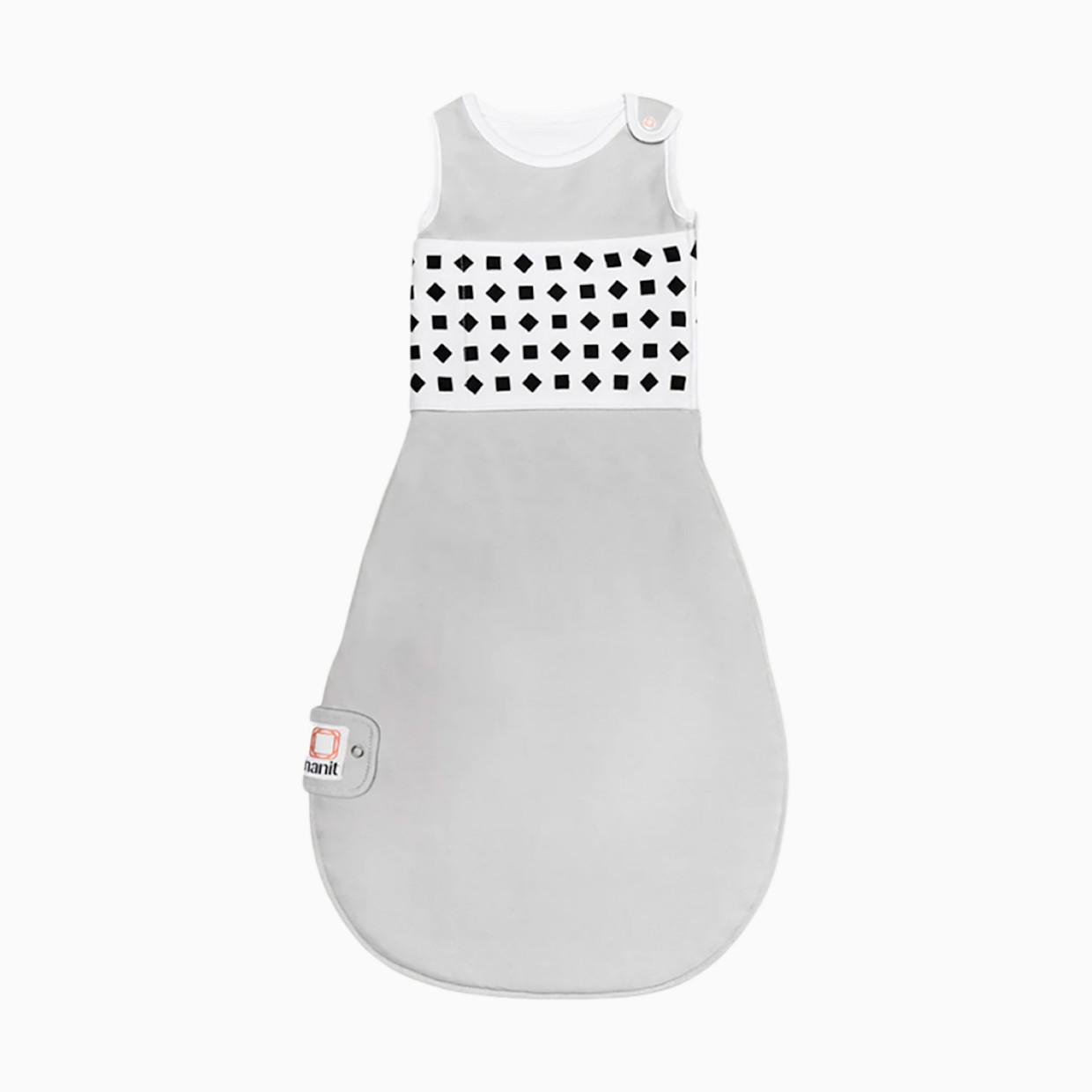 Nanit Breathing Wear Sleeping Bag - Pebble Grey, 3-6 Months.
