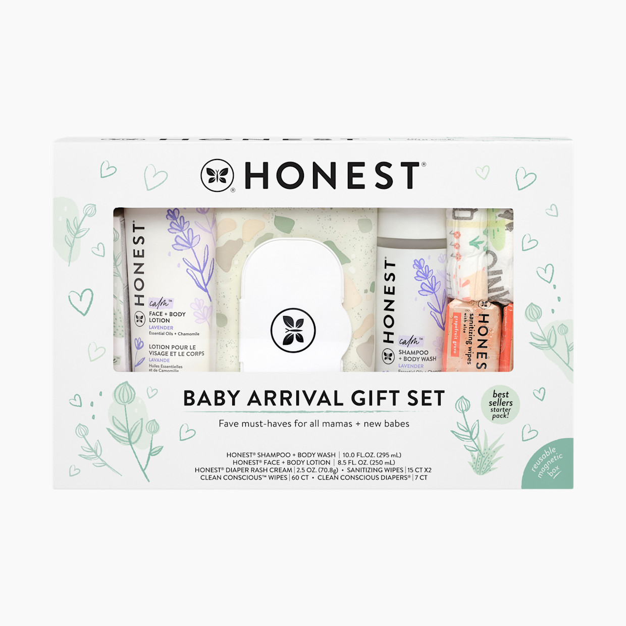 The Honest Company Baby Arrival Gift Set.