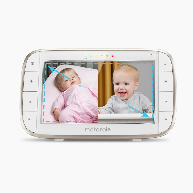 Motorola MBP50-G2 Video Baby Monitor with 5" LCD Screen & 2 Cameras.