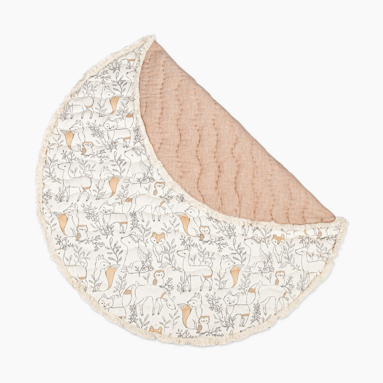 Crane Baby Cotton Quilted Playmat - Ezra.