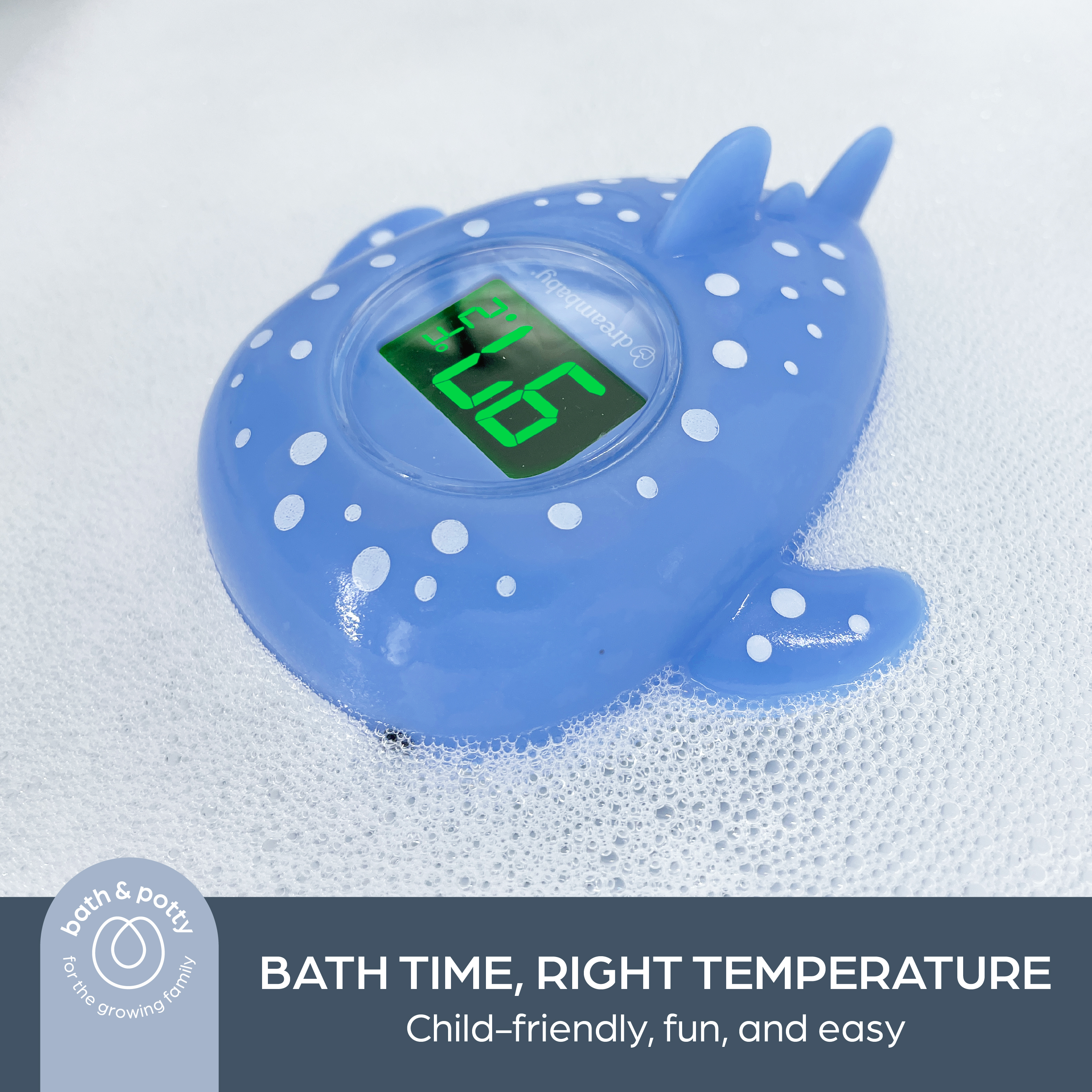 Dreambaby Dreambaby USB Rechargeable Room & Bath Thermometer.