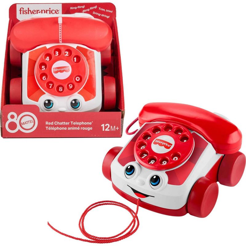 Fisher-Price Ruby Red Chatter Phone.