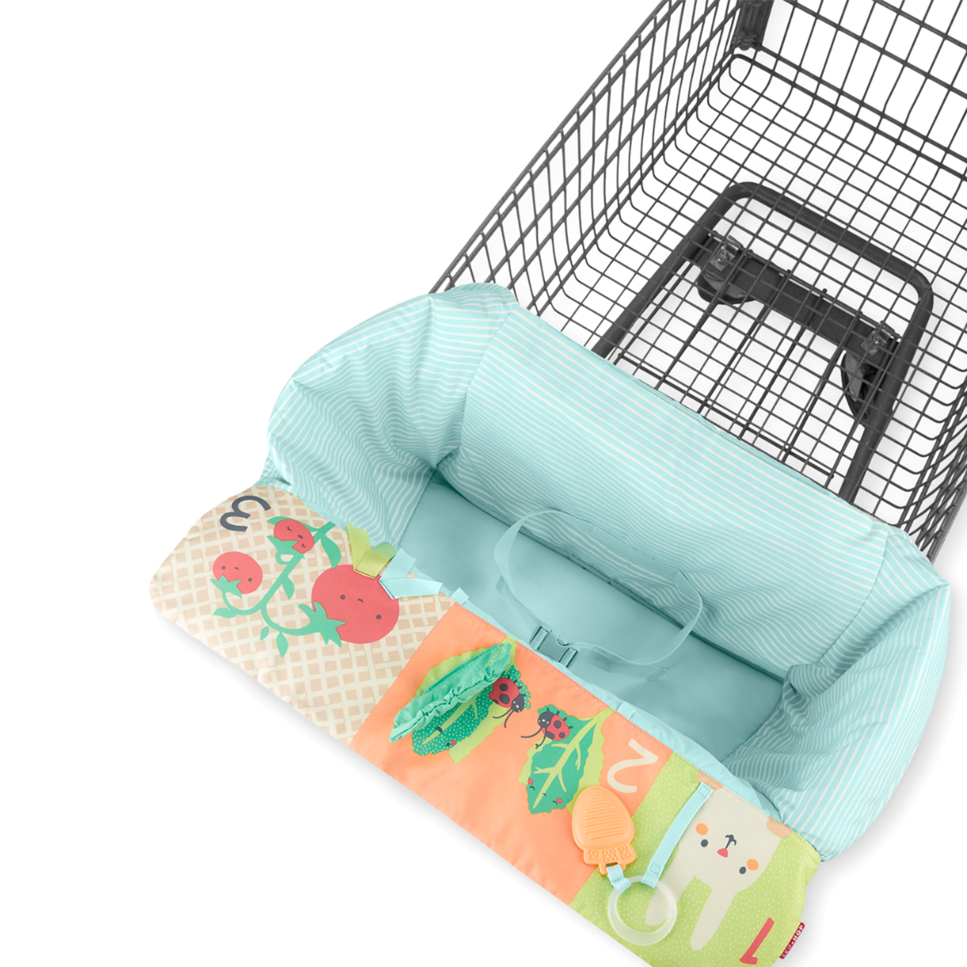 Skip Hop Farmstand Take Cover Shopping Cart Cover.