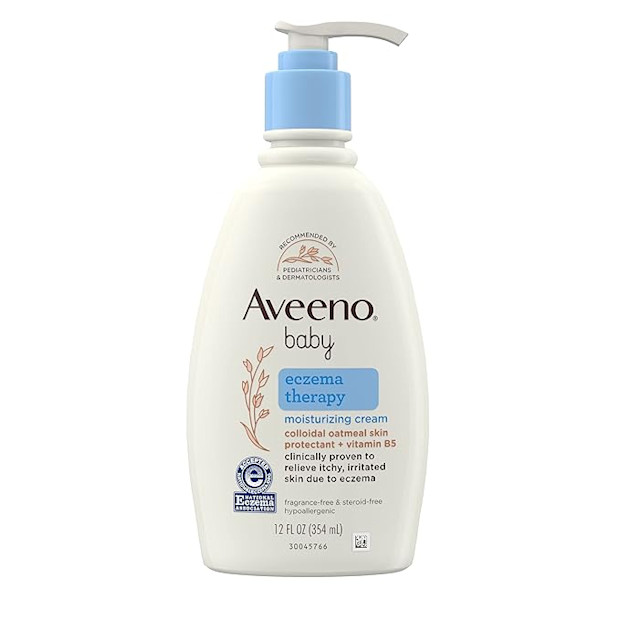 Aveeno Baby Eczema Therapy Moisturizing Cream.