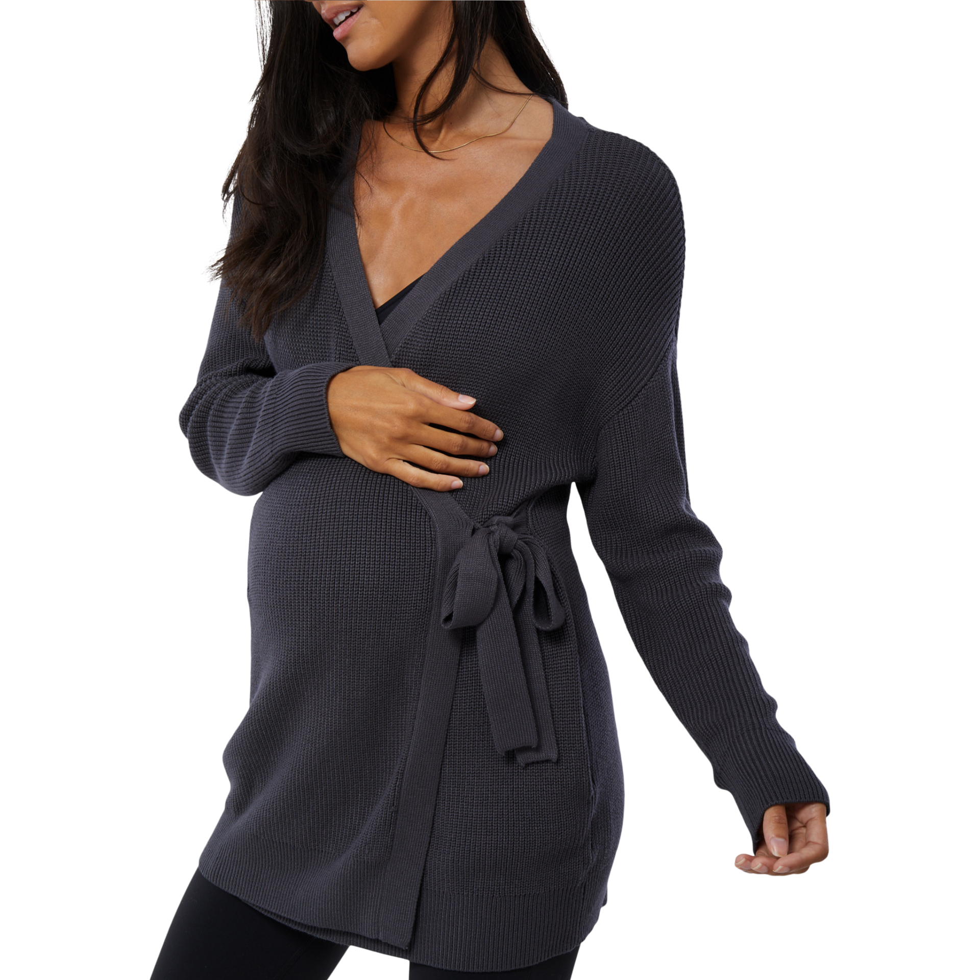 Ingrid and Isabel Wrap Nursing Cardigan.