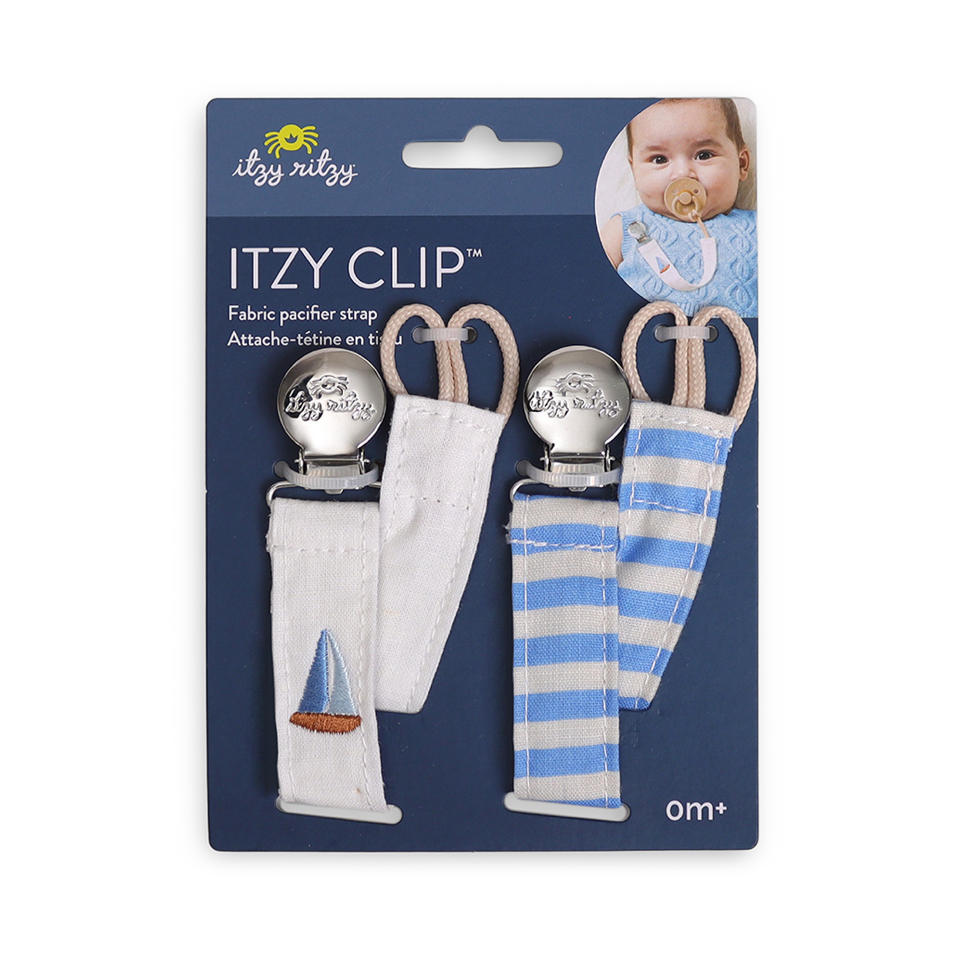 Itzy Ritzy Itzy Clip - Nautical.