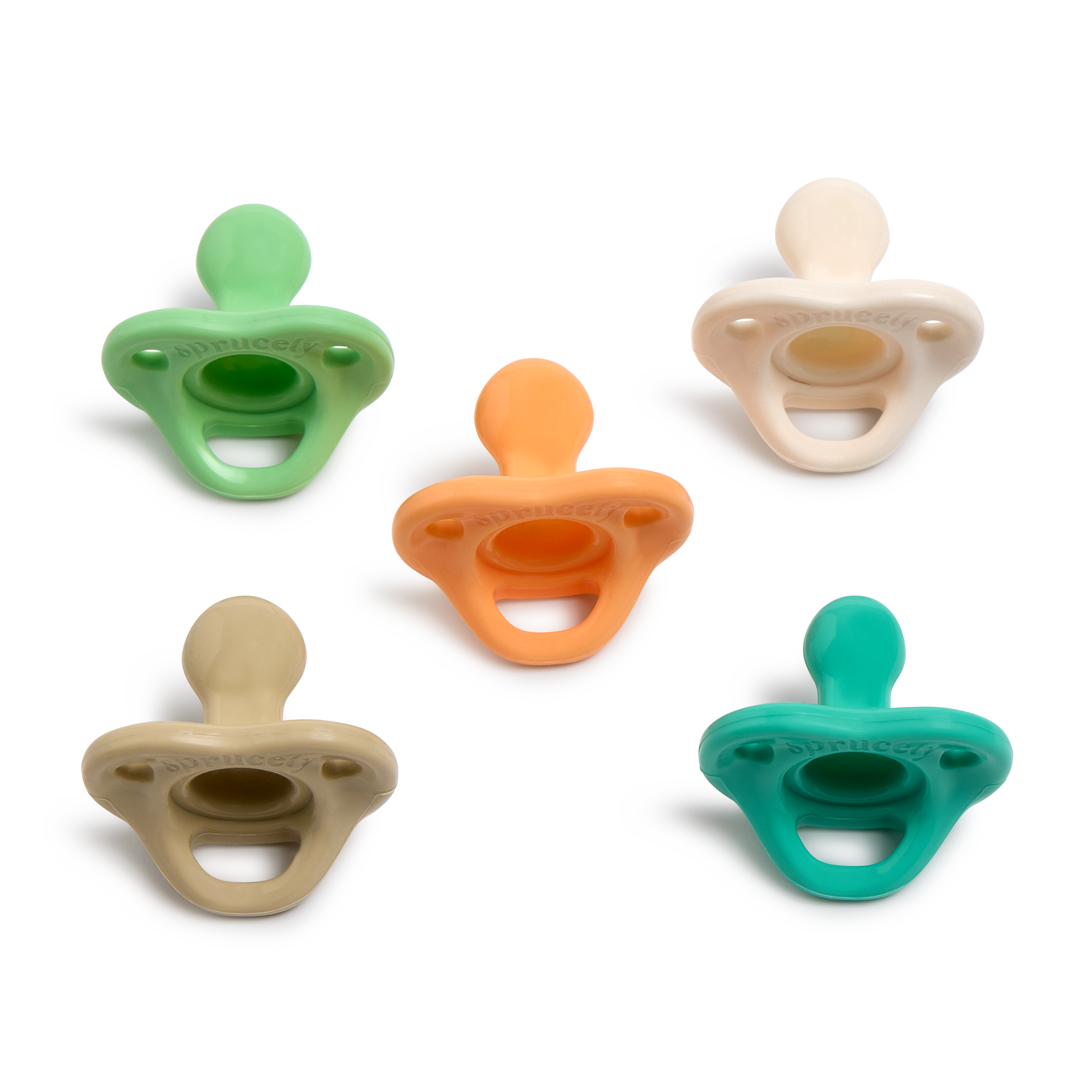Sprucely Silicone Pacifier (5 Pack).