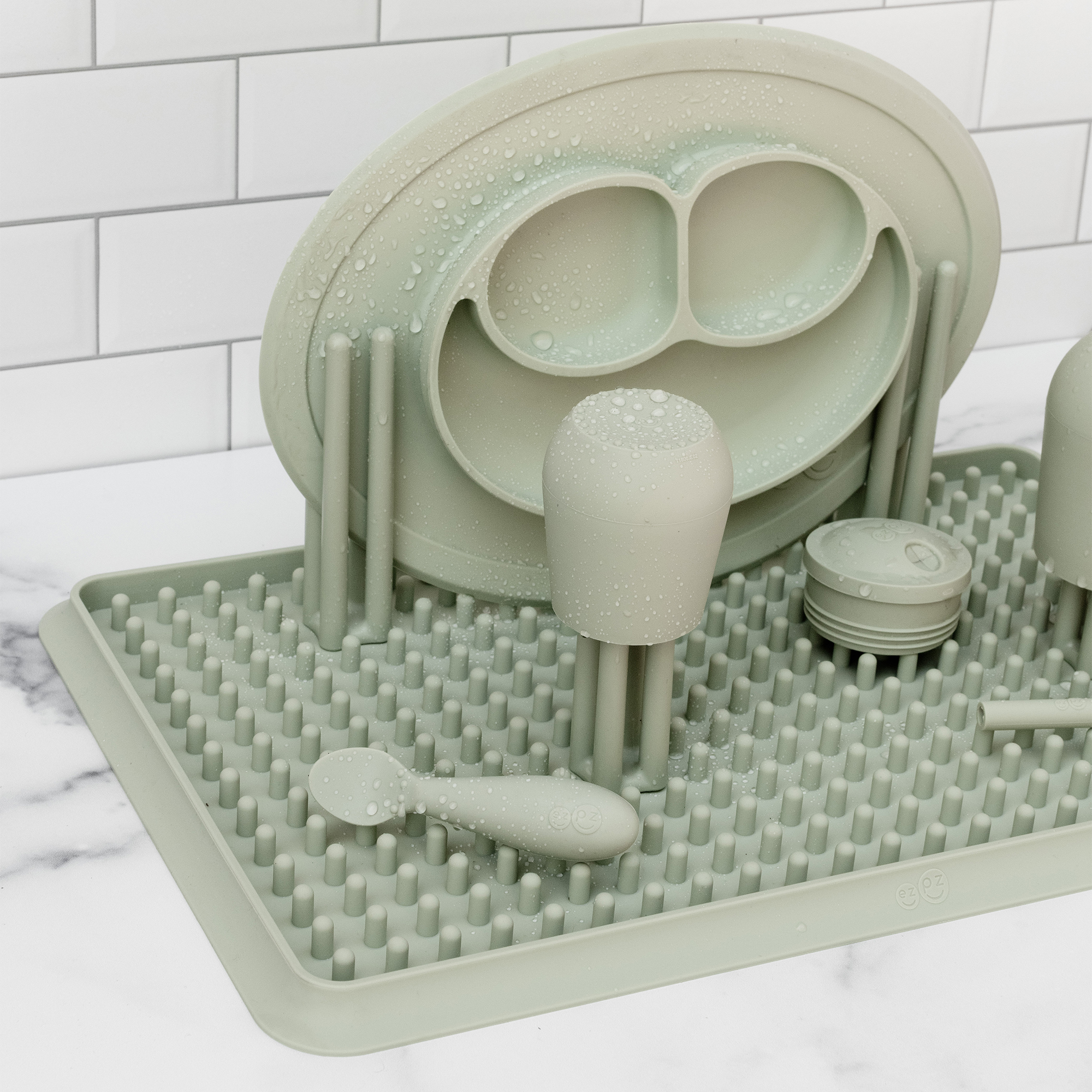 ezpz Drying Rack Sage Babylist Shop