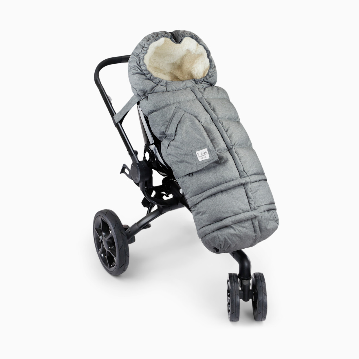 7AM Enfant Blanket 212 - Heather Grey Cloud, 6 M-4 T.