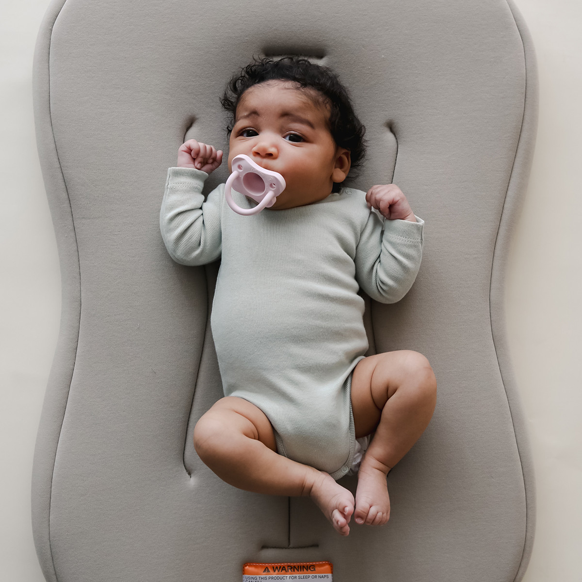 Snuggle Me Organic Infant Lounger Curve - Birch.