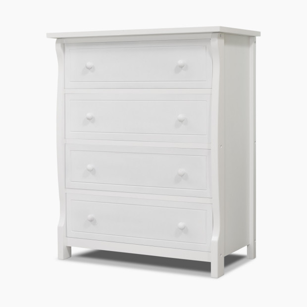 Sorelle Princeton Elite 4 Drawer Dresser - White.