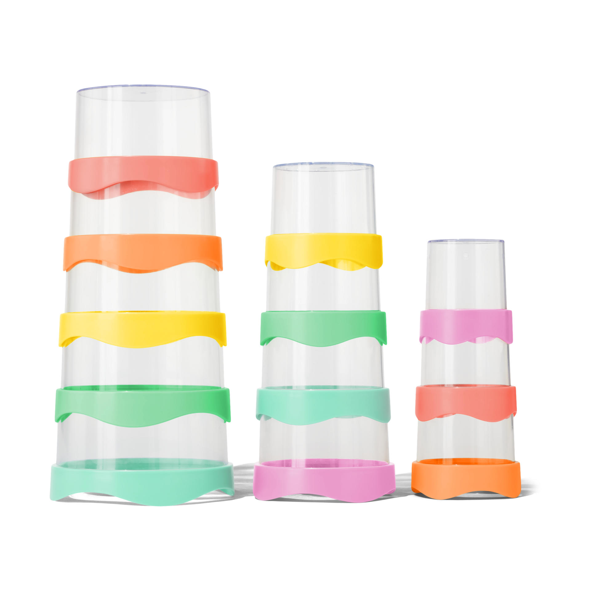 Lovevery Drip Drop Cups, Set of 12 Cups.