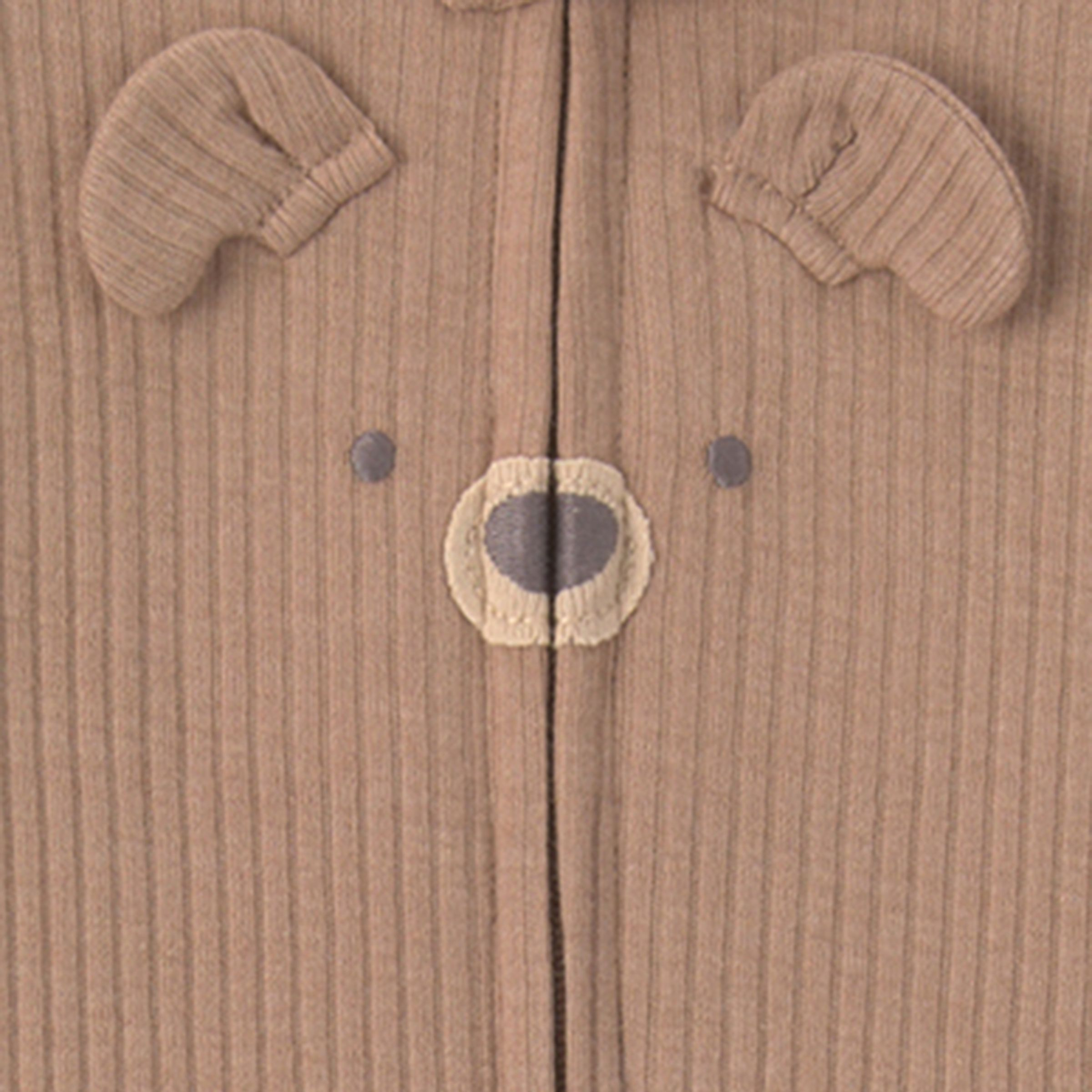 Carter's Snug Fit Sleep & Play Pajamas - Brown Bear, 6M.