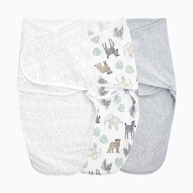 Aden + Anais Essentials Cotton Wrap Swaddles (3 Pack).