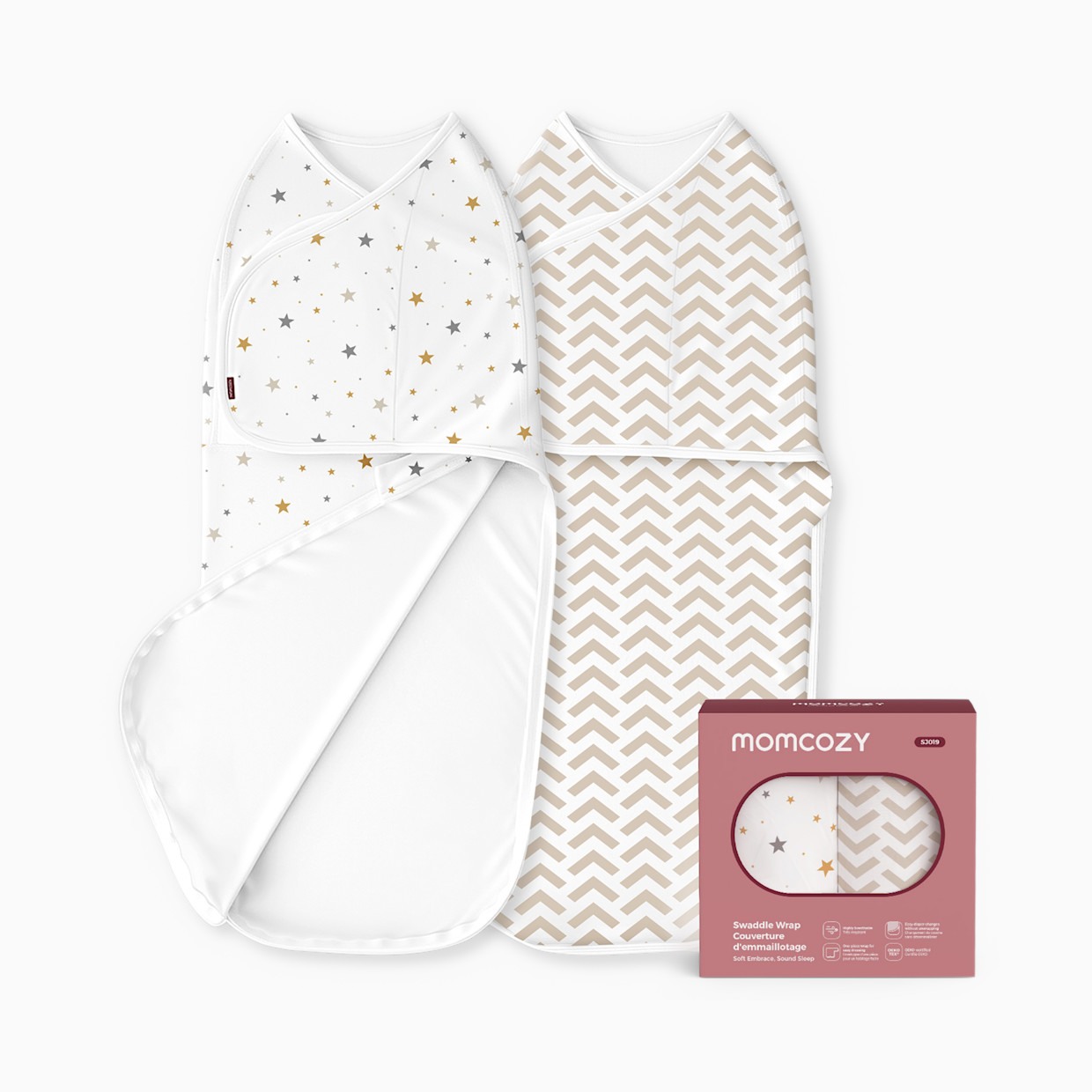 Momcozy Swaddle Sleep Sack (2 Pack) - Wonder.