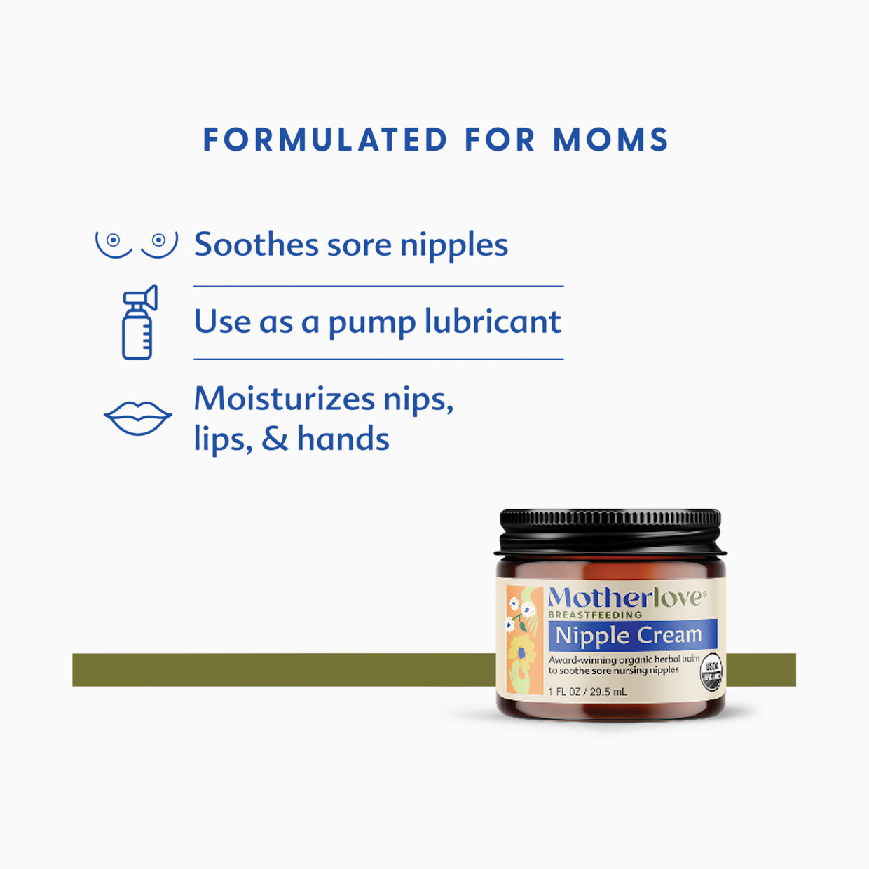 Motherlove Nipple Cream - 1 Oz.