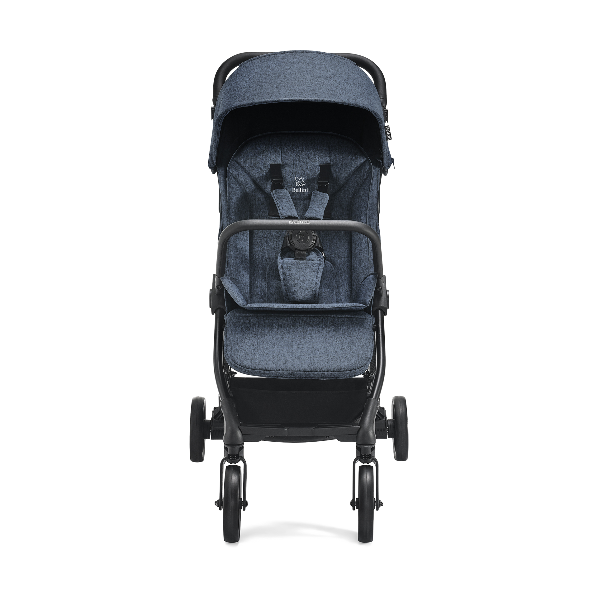 Bellini Juno Compact Auto-Folding Stroller - Denim.
