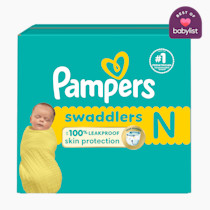 Pampers Baby Diapers - Swaddlers - Size 0, 84 Count, Ultra Absorbent Disposable Newborn Diaper