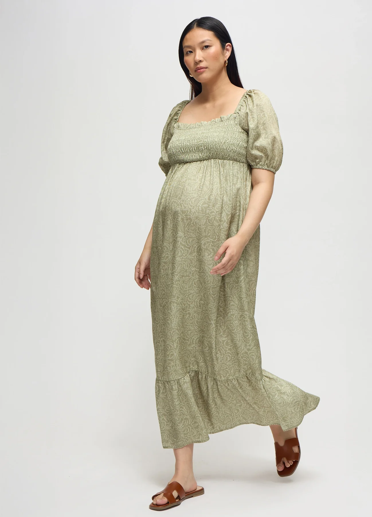 Ingrid & Isabel The Shower Maternity Maxi Dress.